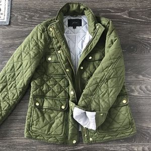 J. Crew Quilted Downtown Field Jacket